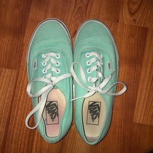 Mint Green Vans